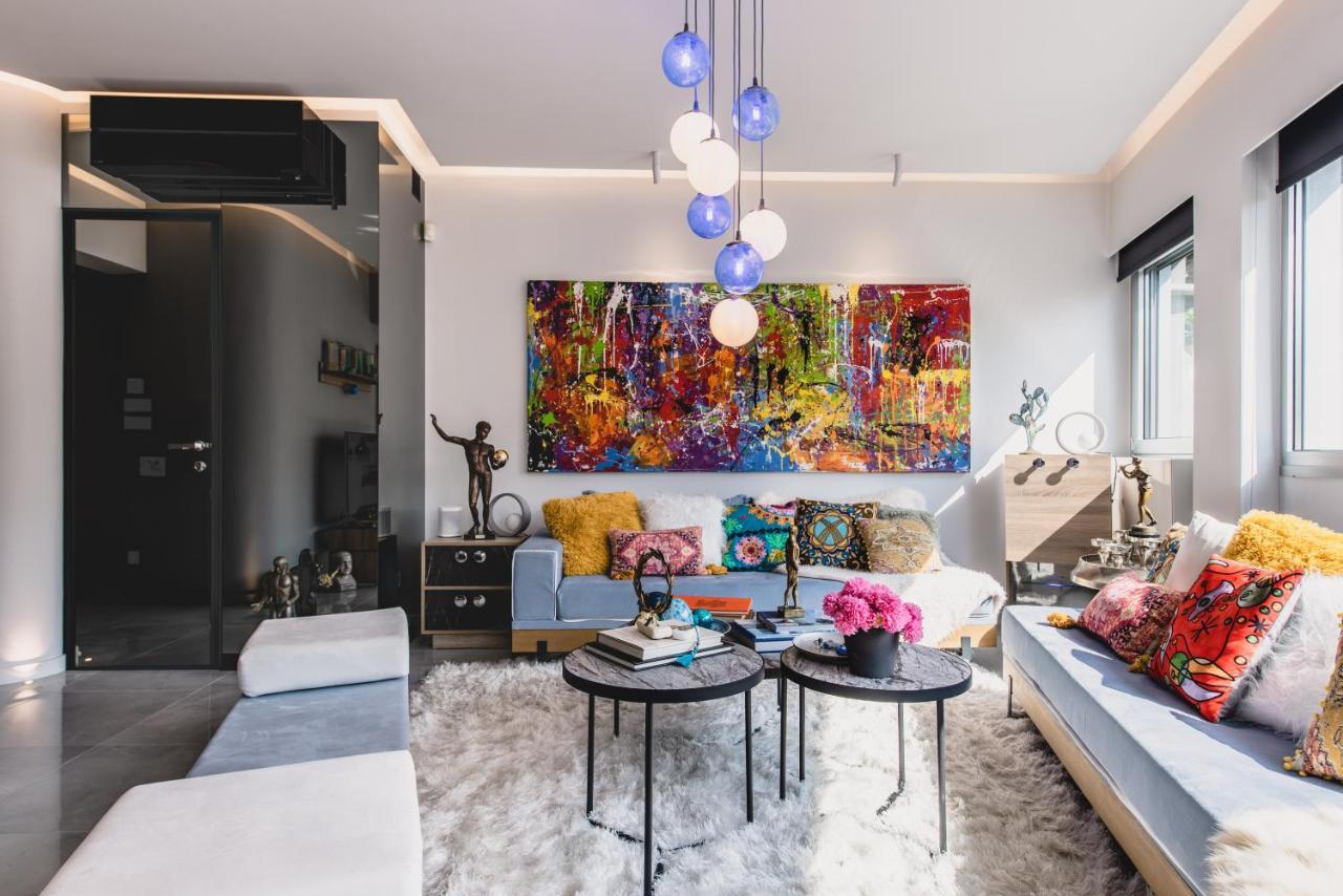 Living Stone Blue Graphite Lejlighed Athen Eksteriør billede